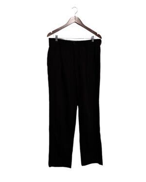 Moschino Trouser Men Wool Pleated Size 40 Dark Brown Corporate Business Vintage